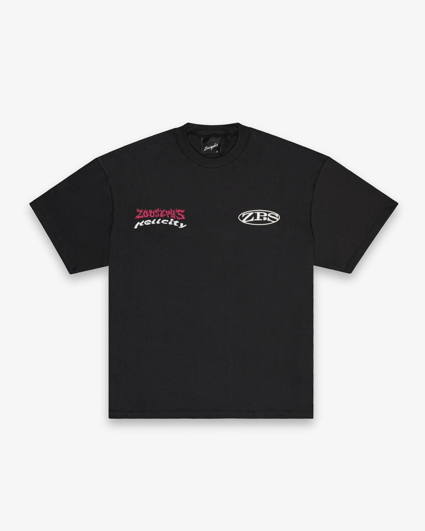 HELLCITY T-SHIRT - VINTAGE BLACK