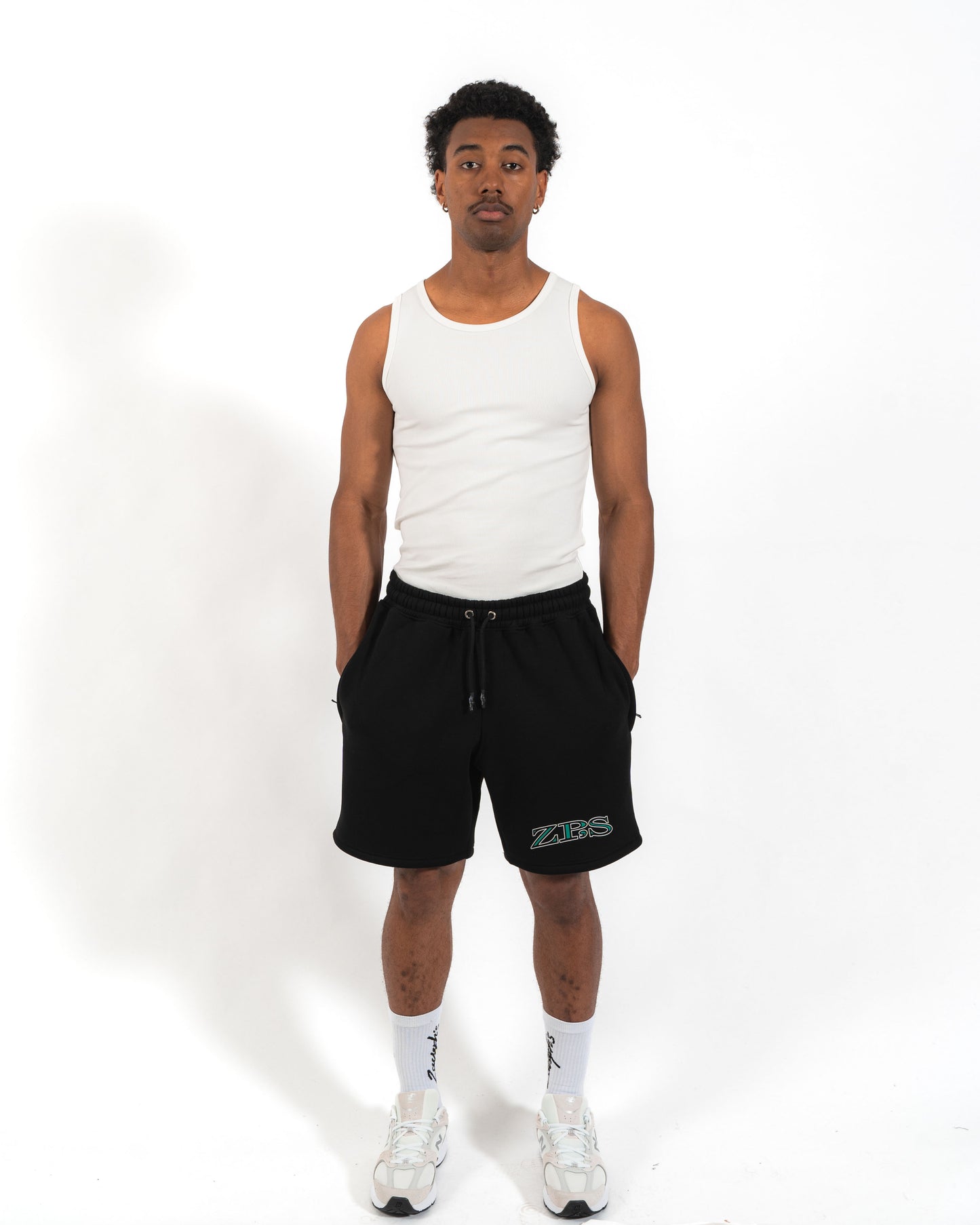 ZP'S SWEATSHORTS - BLACK