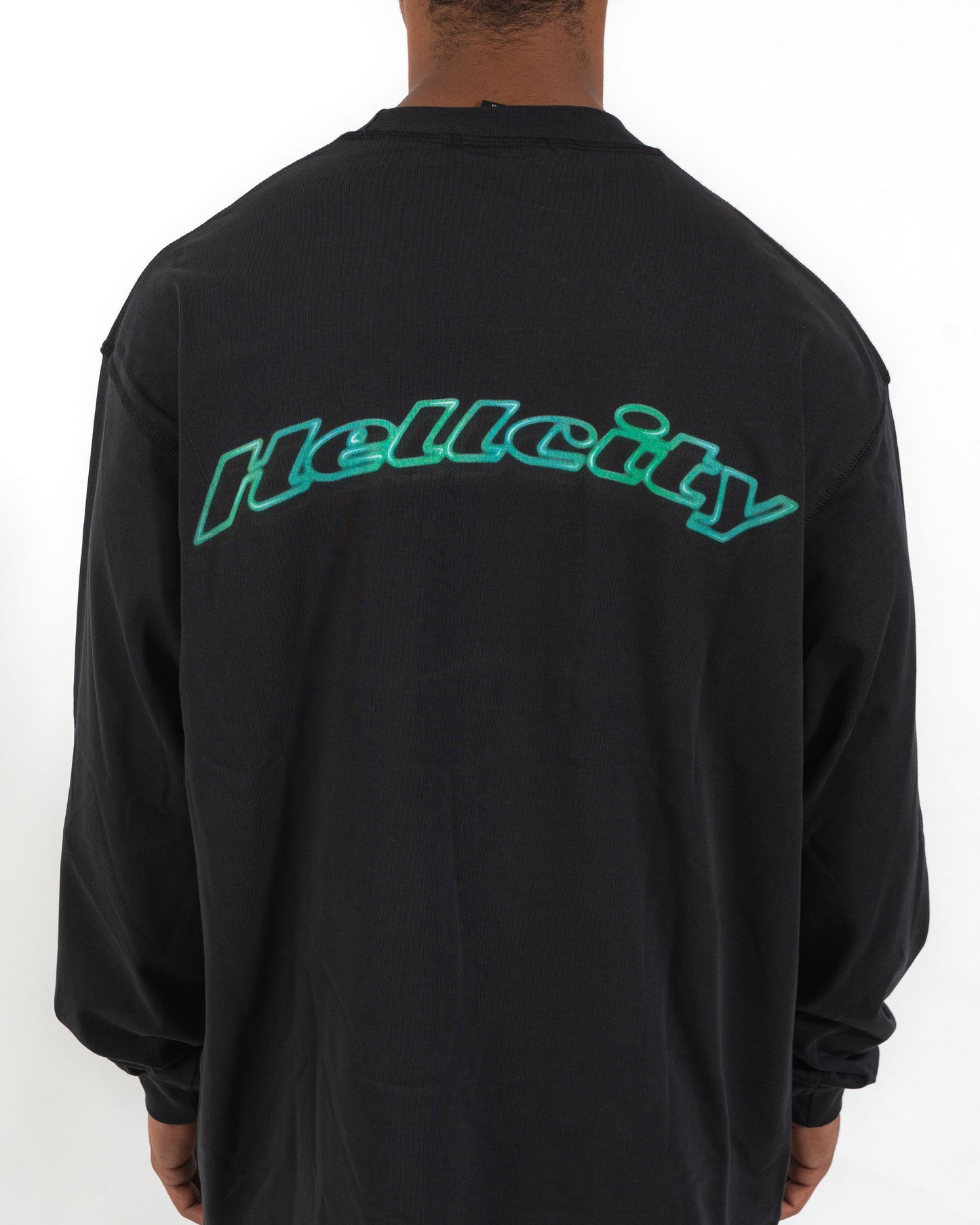HELLCITY LONGSLEEVE - VINTAGE BLACK