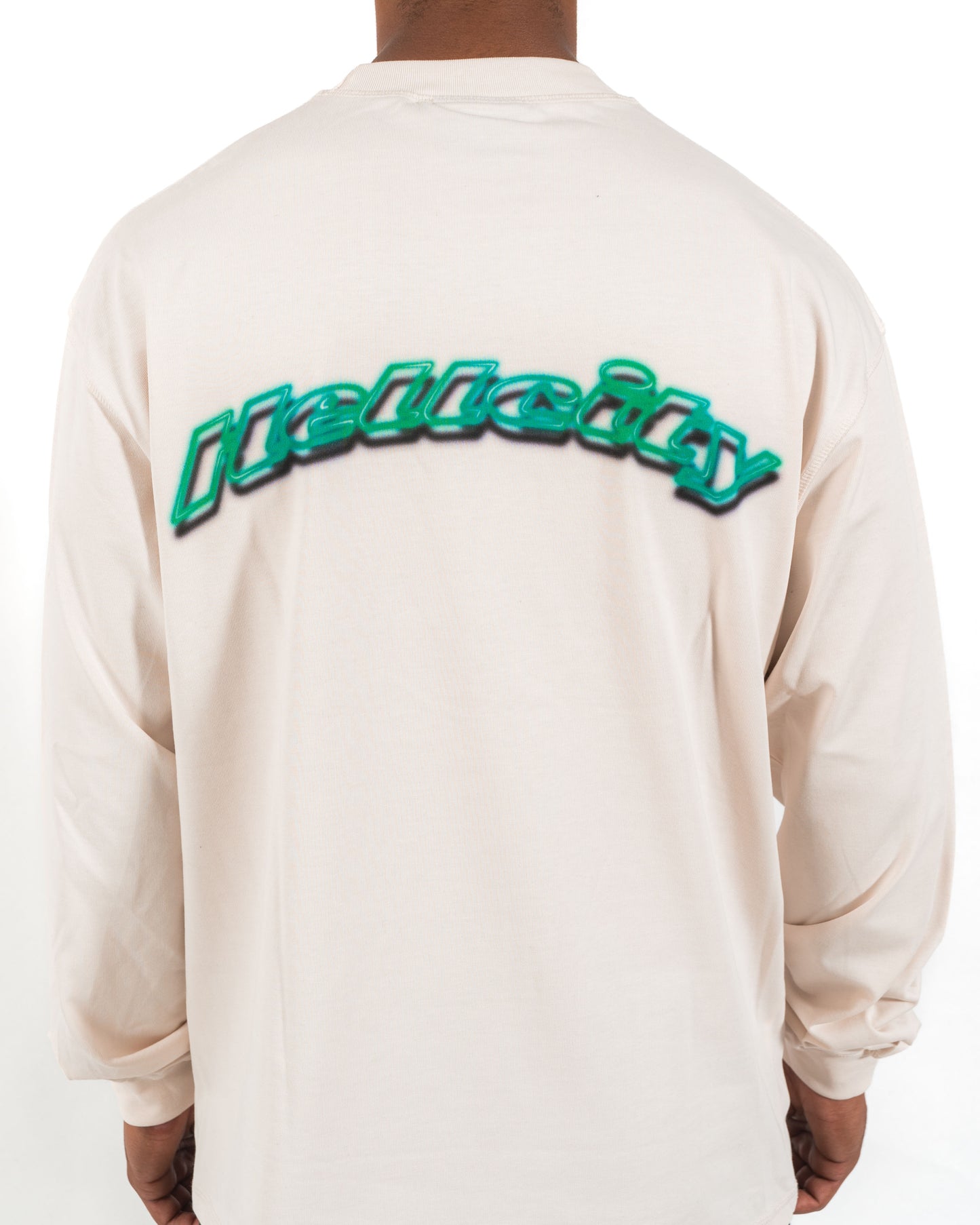 HELLCITY LONGSLEEVE - VINTAGE WHITE