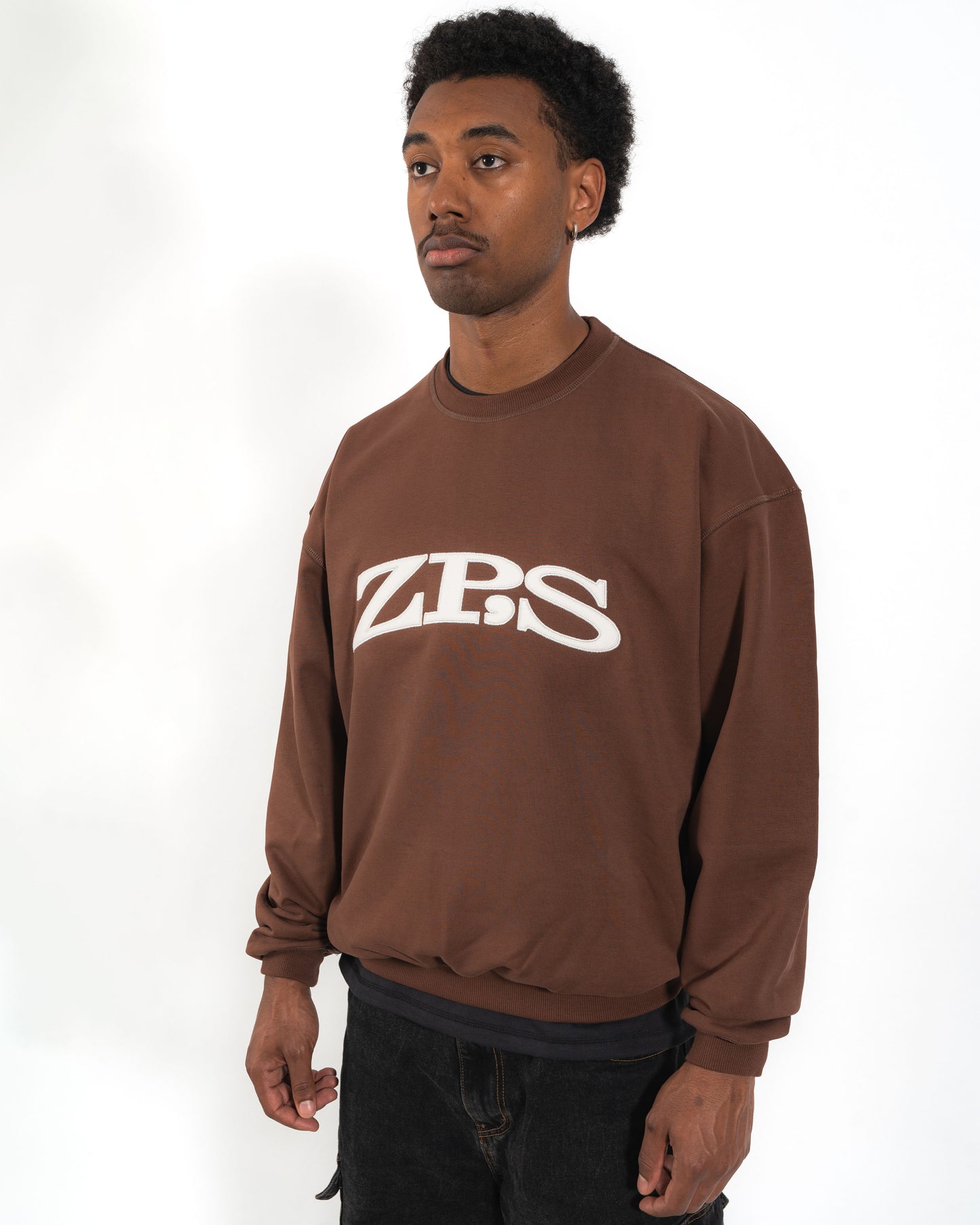 ZP'S SWEATER - BROWN