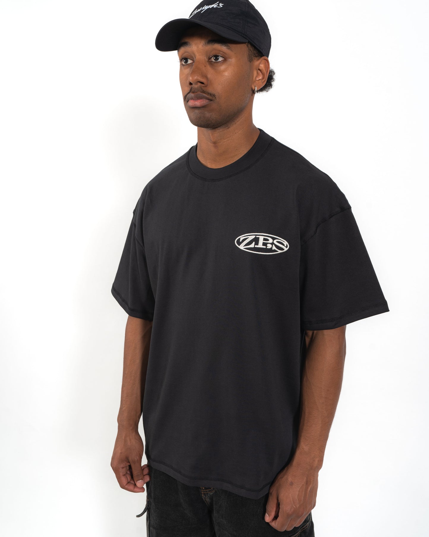 ZP'S T-SHIRT - VINTAGE BLACK