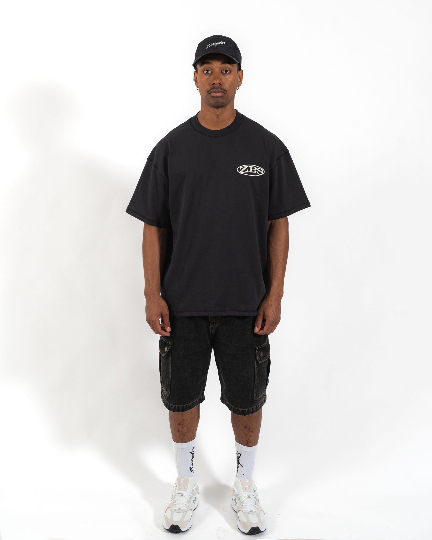 ZP'S T-SHIRT - VINTAGE BLACK