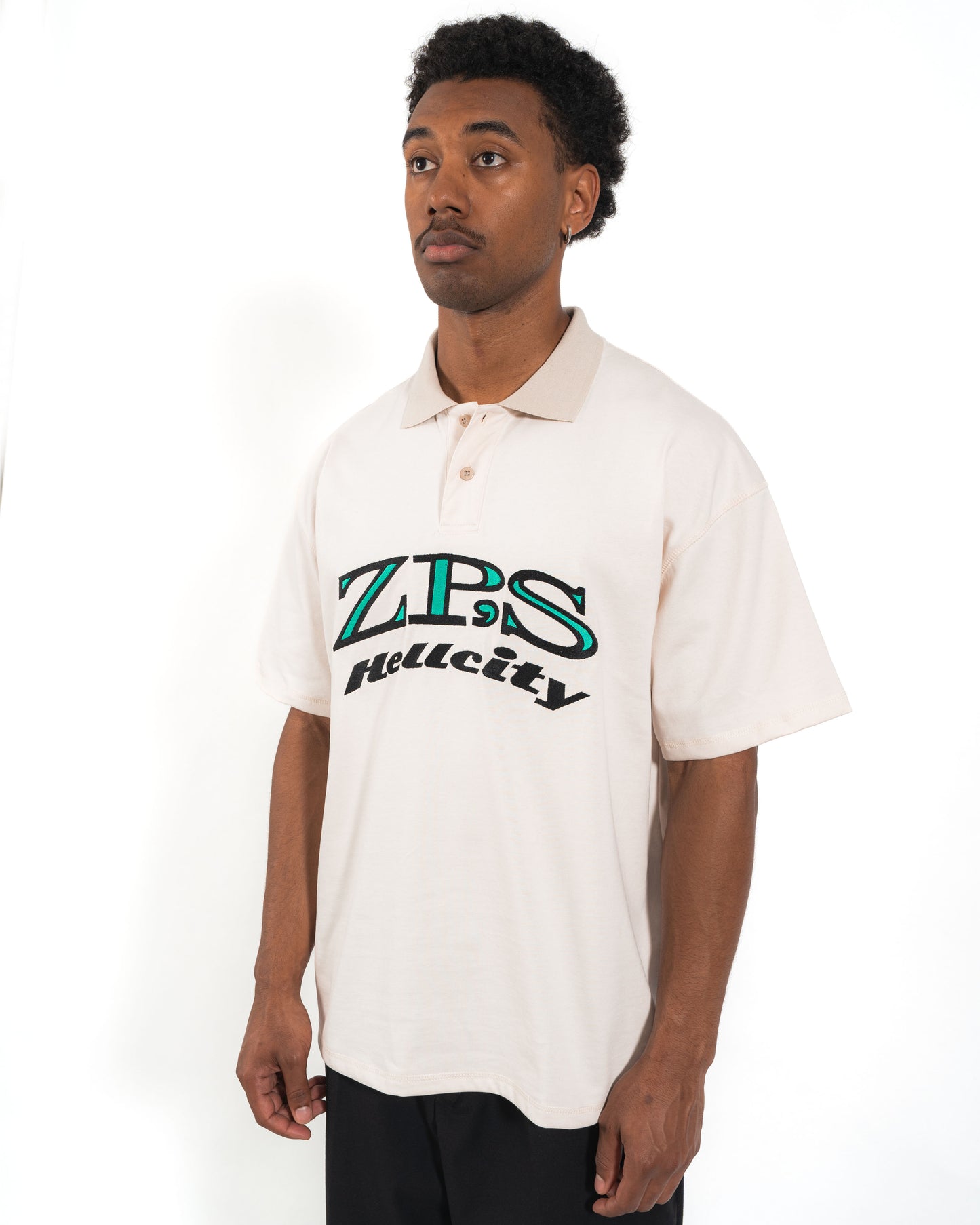HELLCITY POLO - VINTAGE WHITE