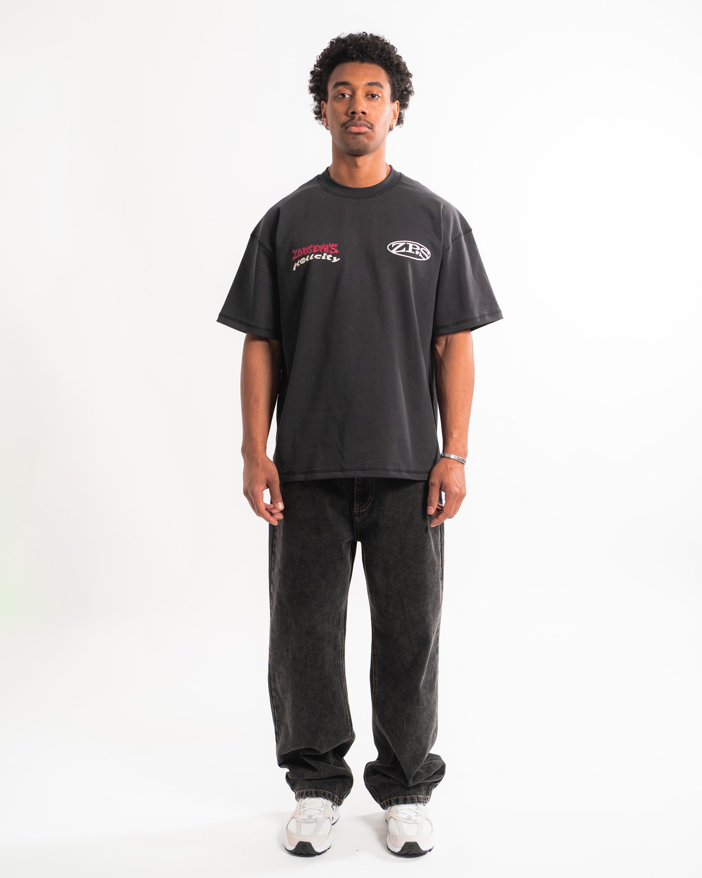 HELLCITY T-SHIRT - VINTAGE BLACK