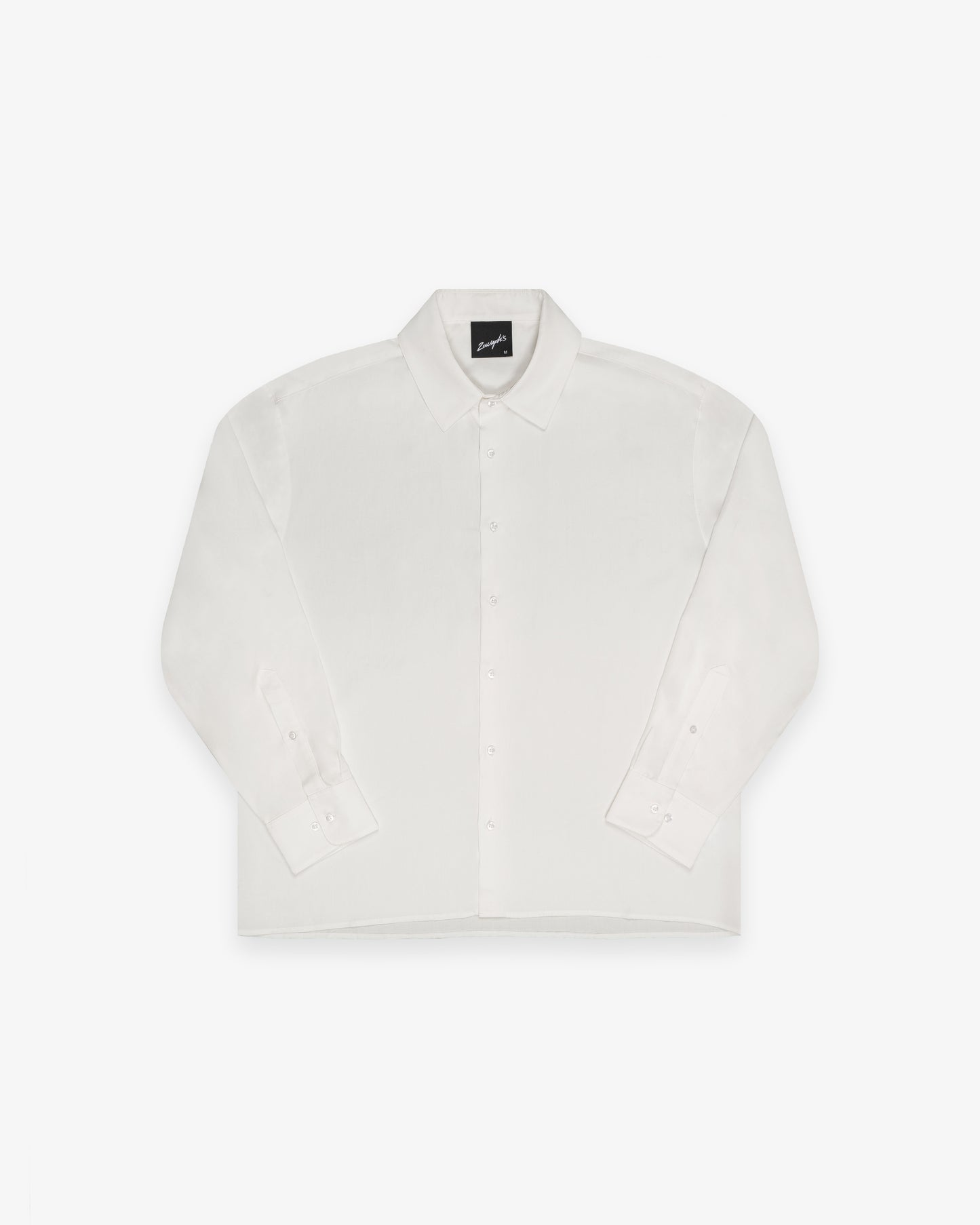 DRAPE SHIRT - WHITE