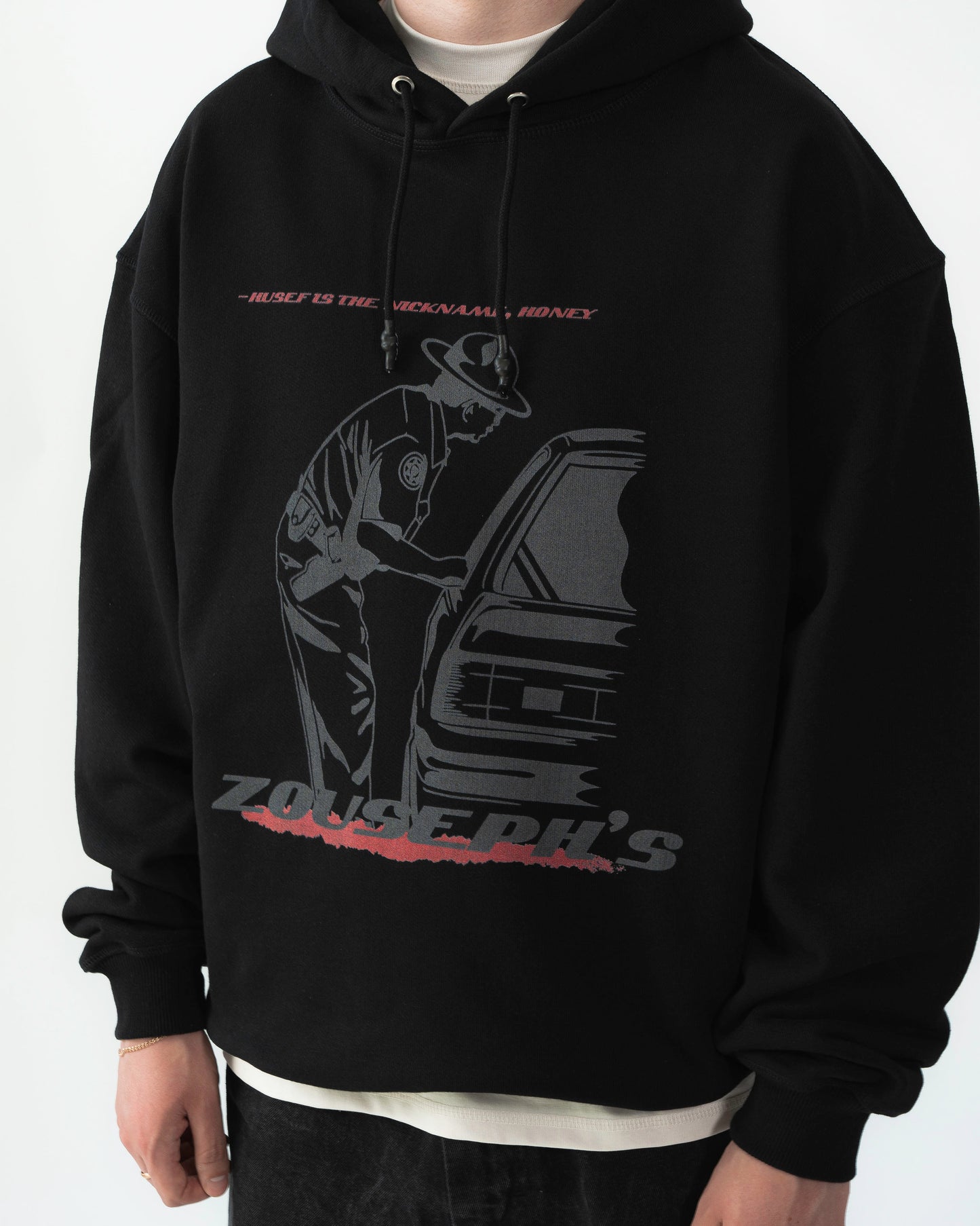 COP HOODIE - BLACK