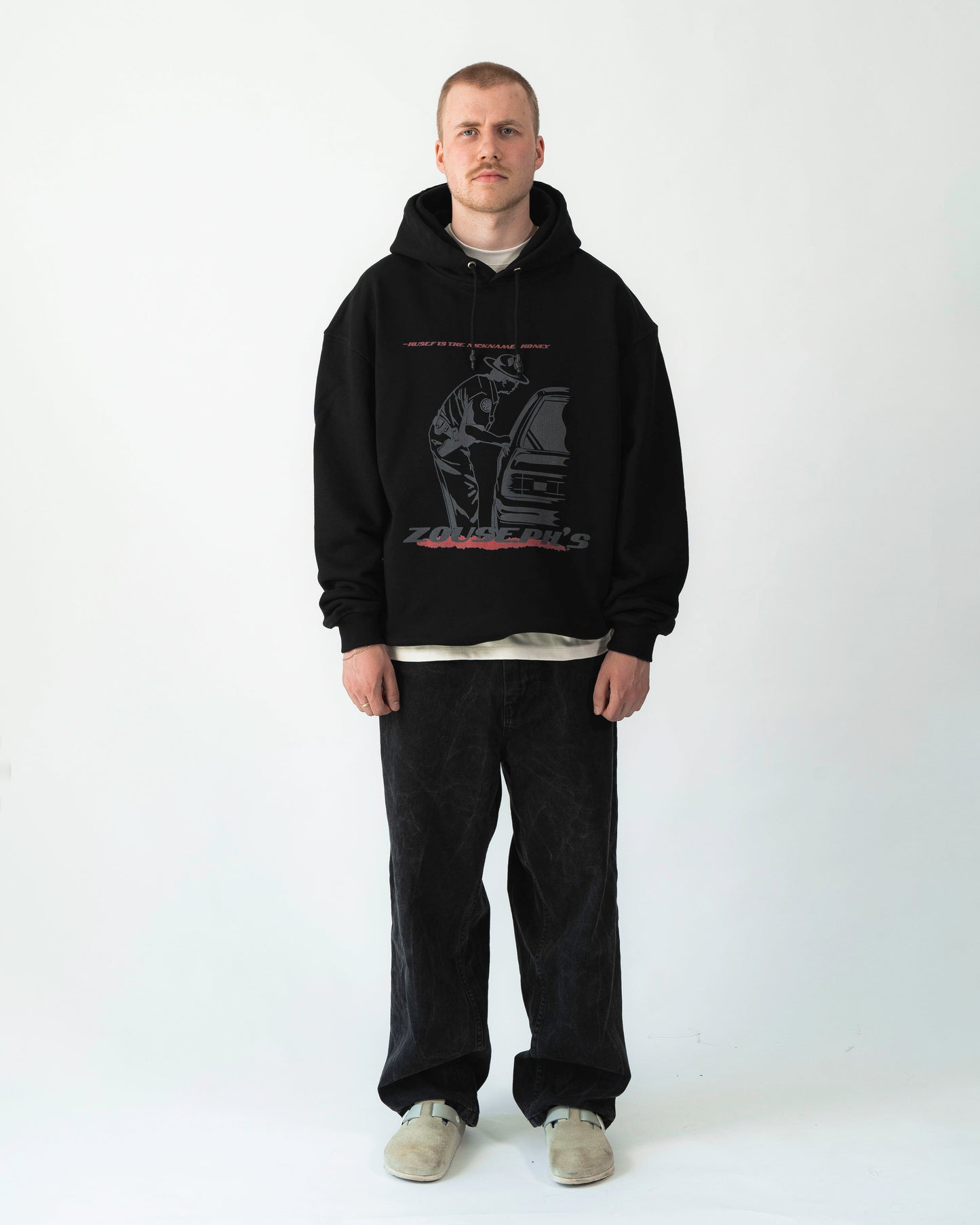 COP HOODIE - BLACK