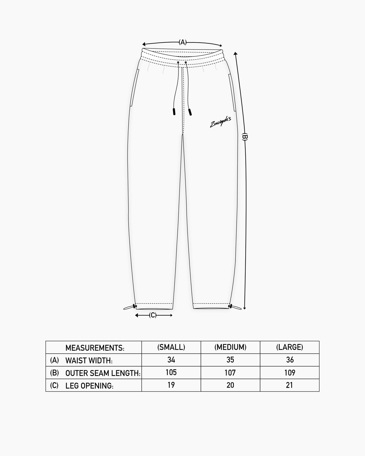 SWEATPANTS - BLACK