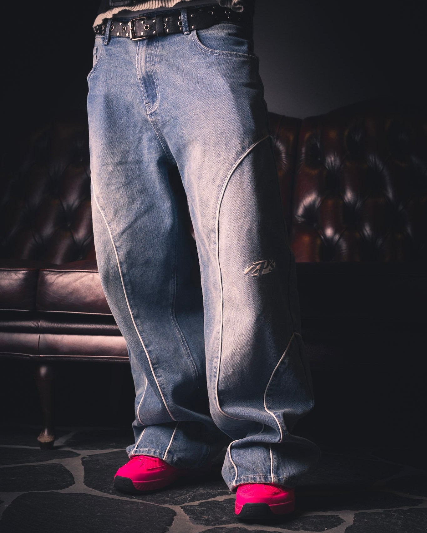 TRACK JEANS - BAGGY FIT
