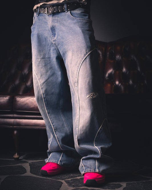 TRACK JEANS - BAGGY FIT