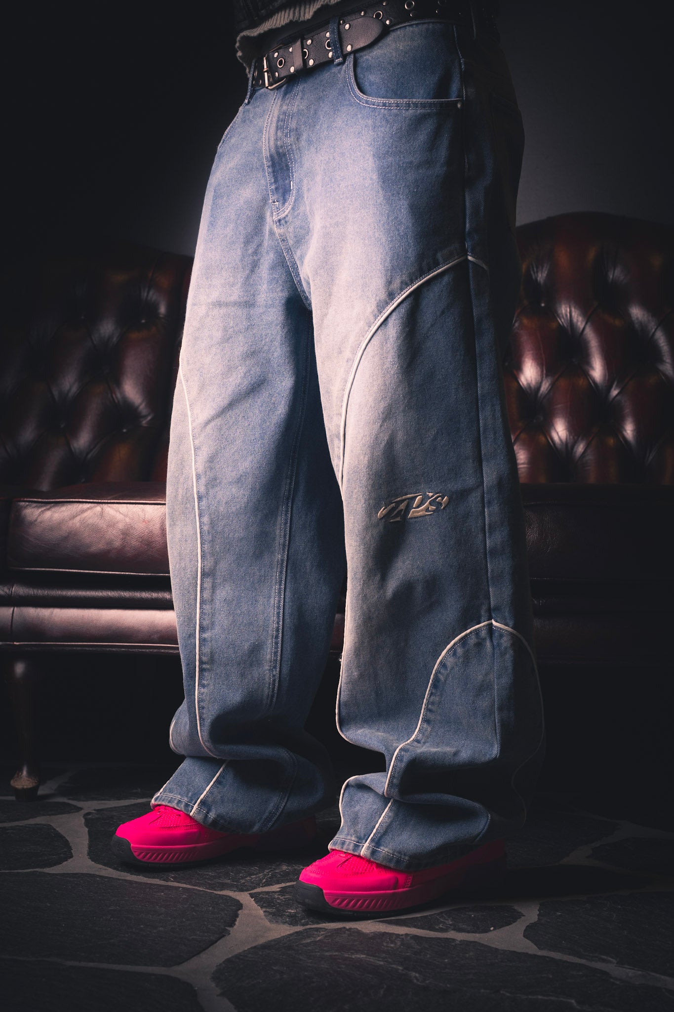 TRACK JEANS - BAGGY FIT