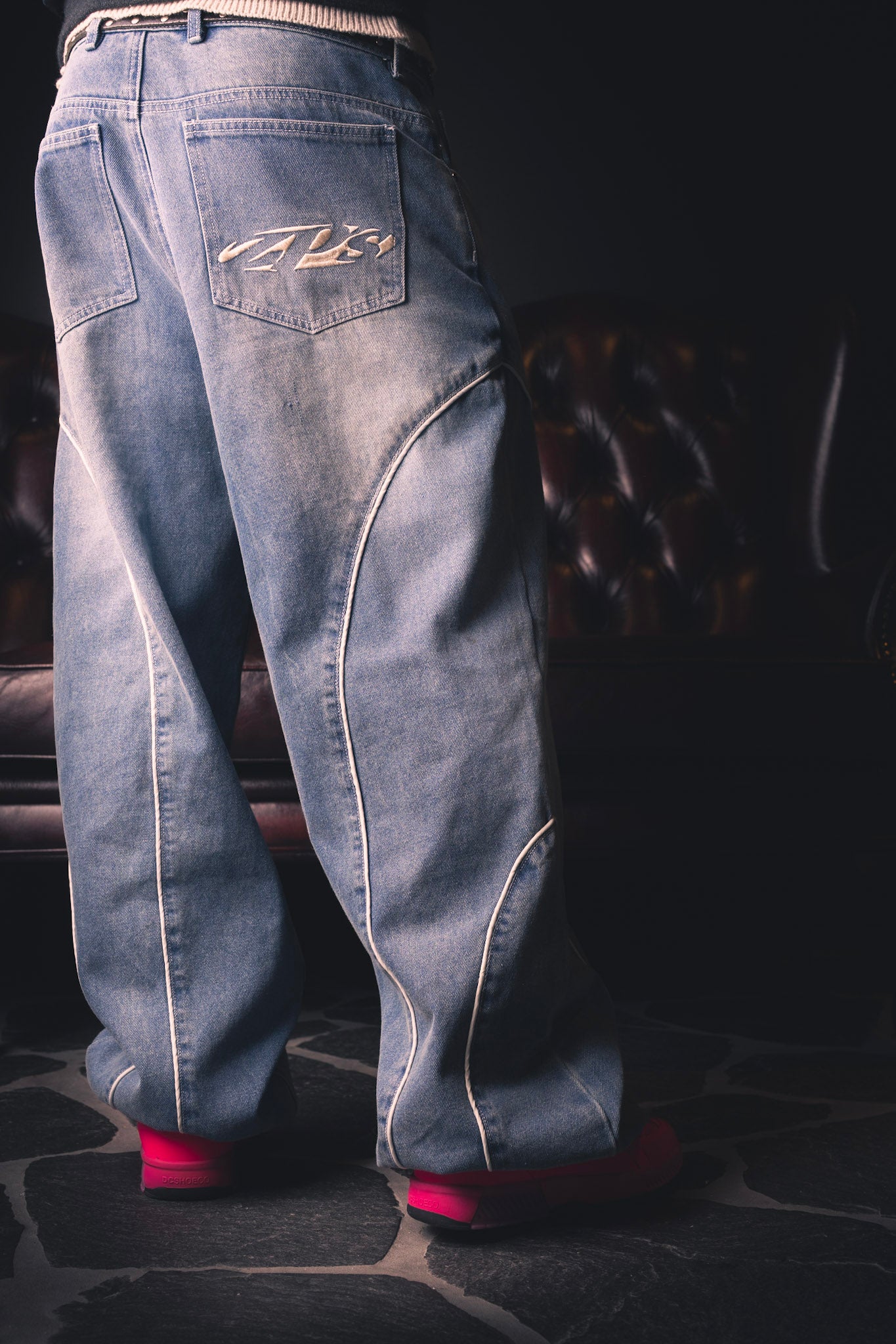 TRACK JEANS - BAGGY FIT