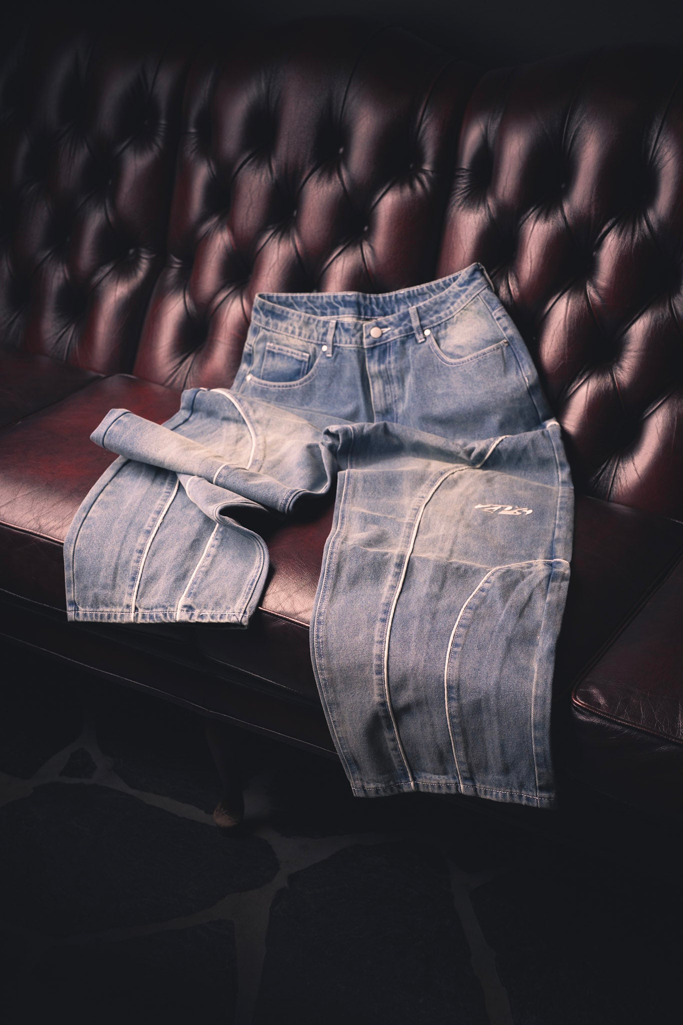 TRACK JEANS - BAGGY FIT