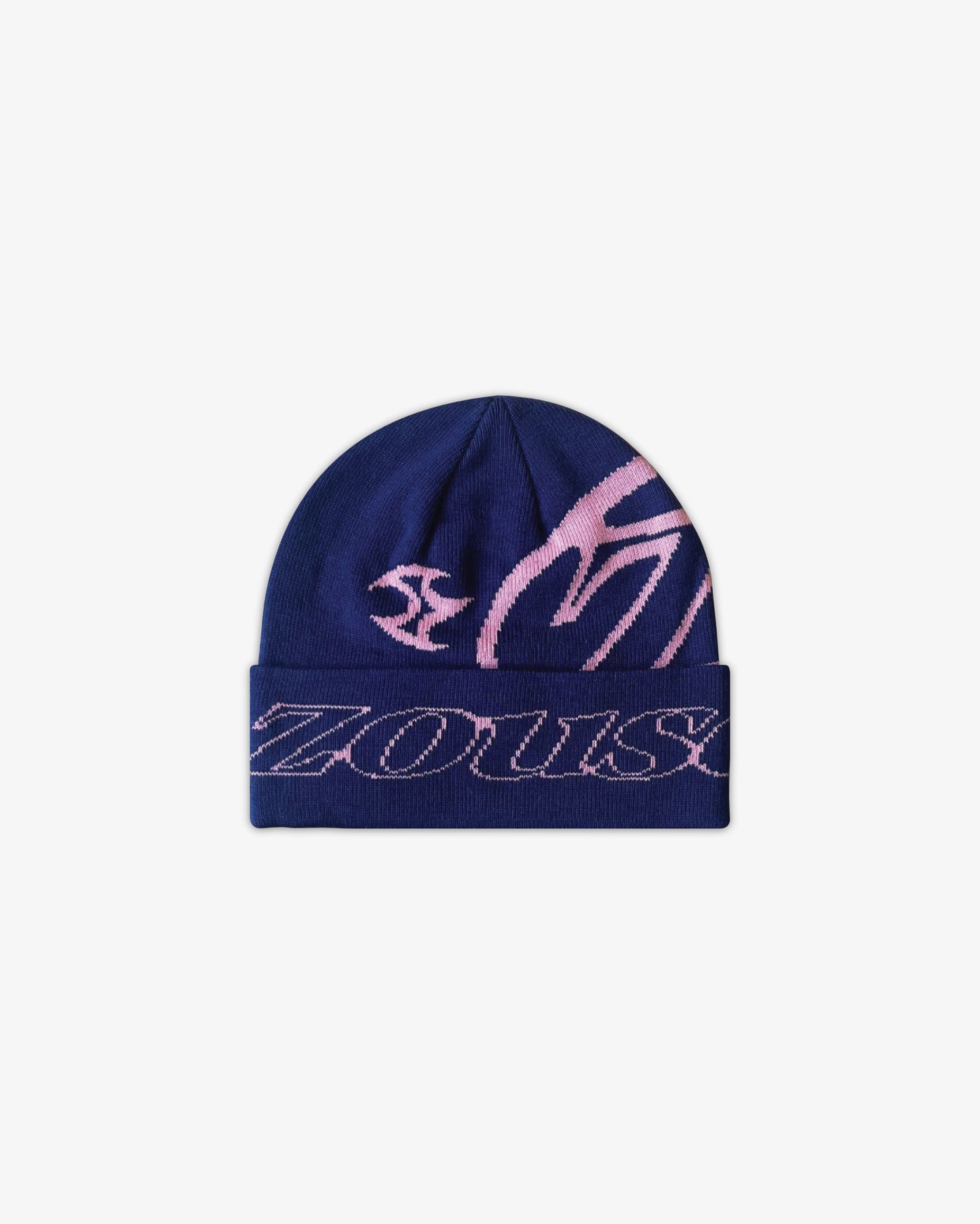 ZP'S BEANIE - BLUE/PINK