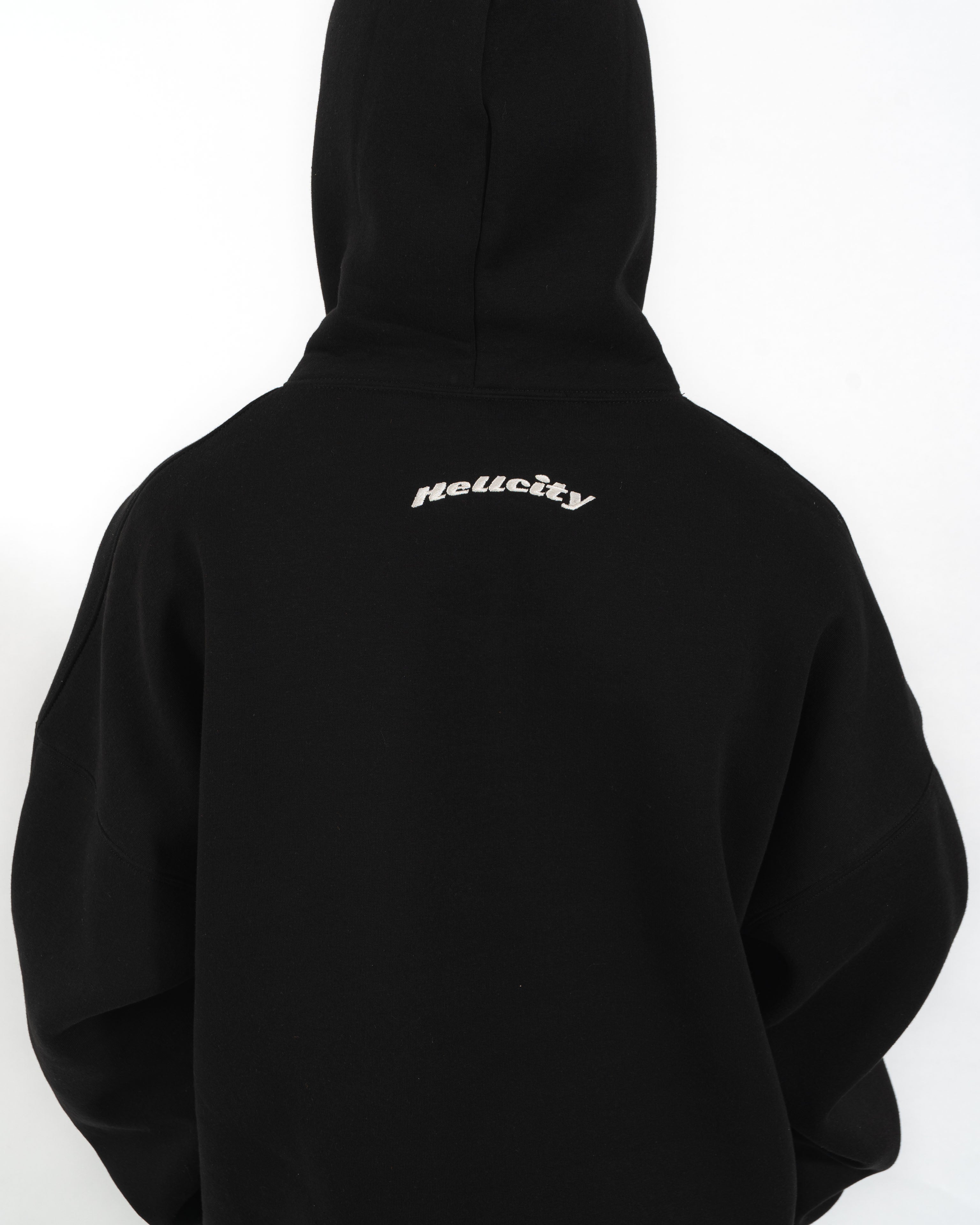 Edgy black hoodie online