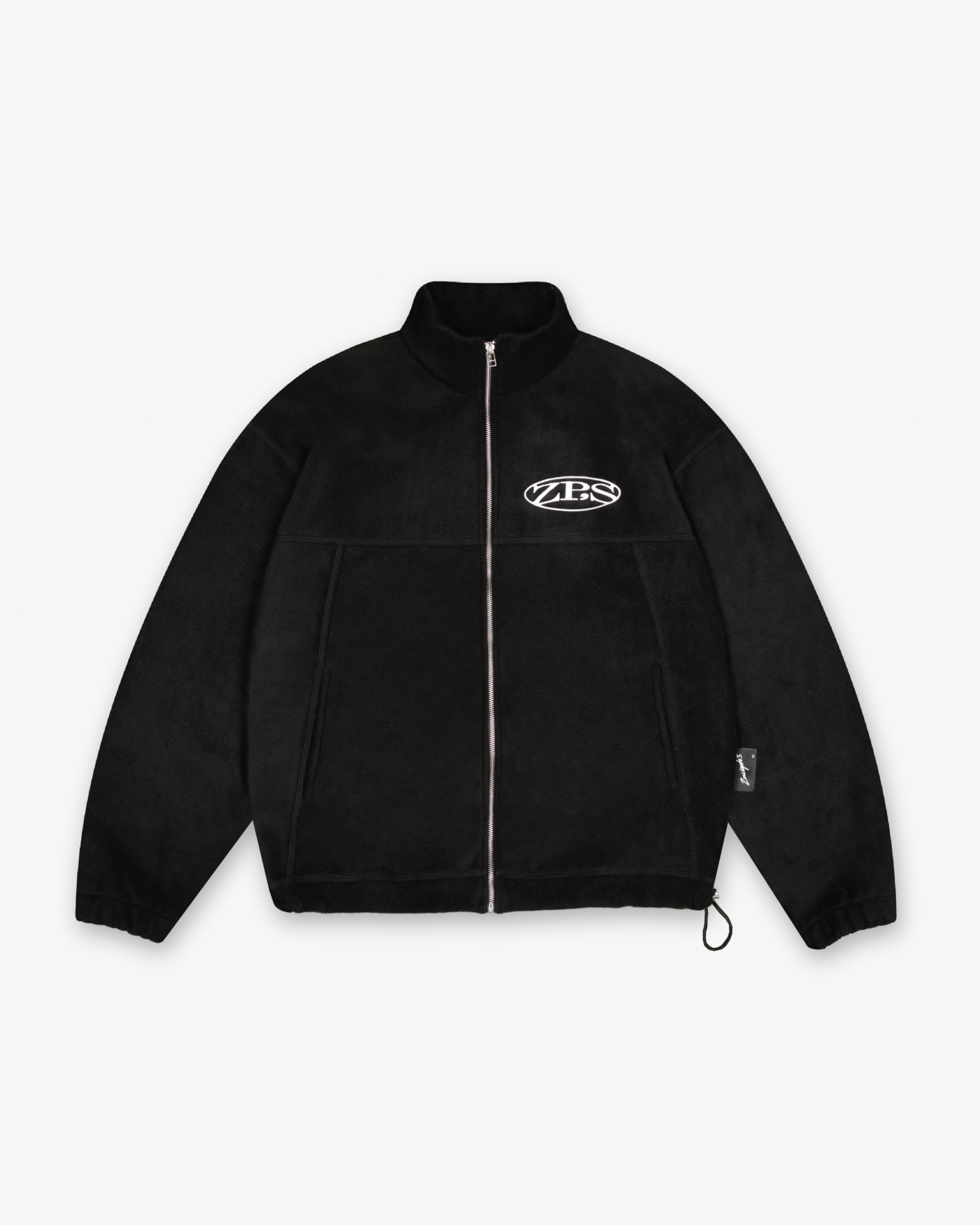 Lmc boa fleece reversible best sale full zip jacket black